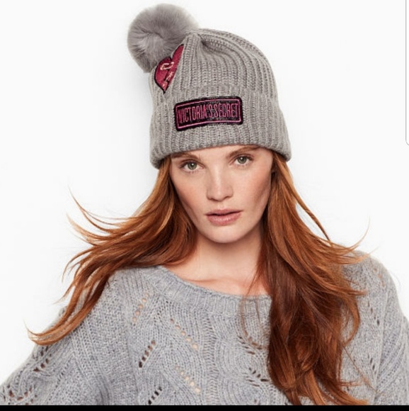 VS Beanie with faux fur Pom-Pom - Picture 2 of 2